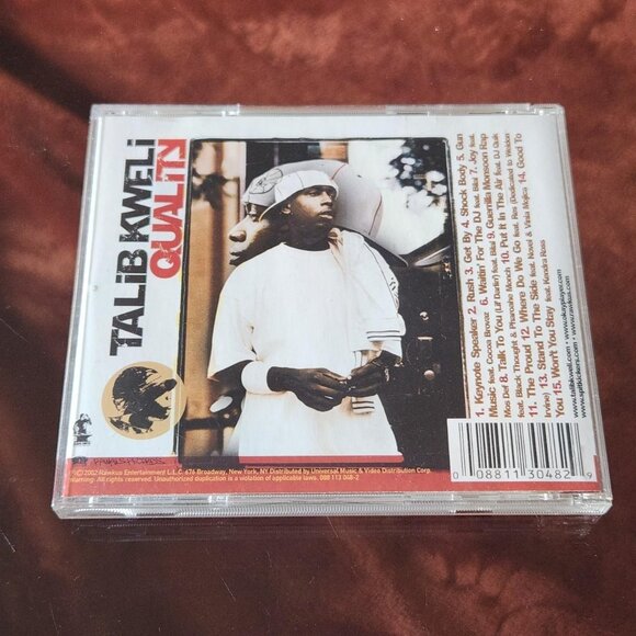 Talib Kweli - Quality - 2002 - 088 113 048-2 - CD - Picture 2 of 5